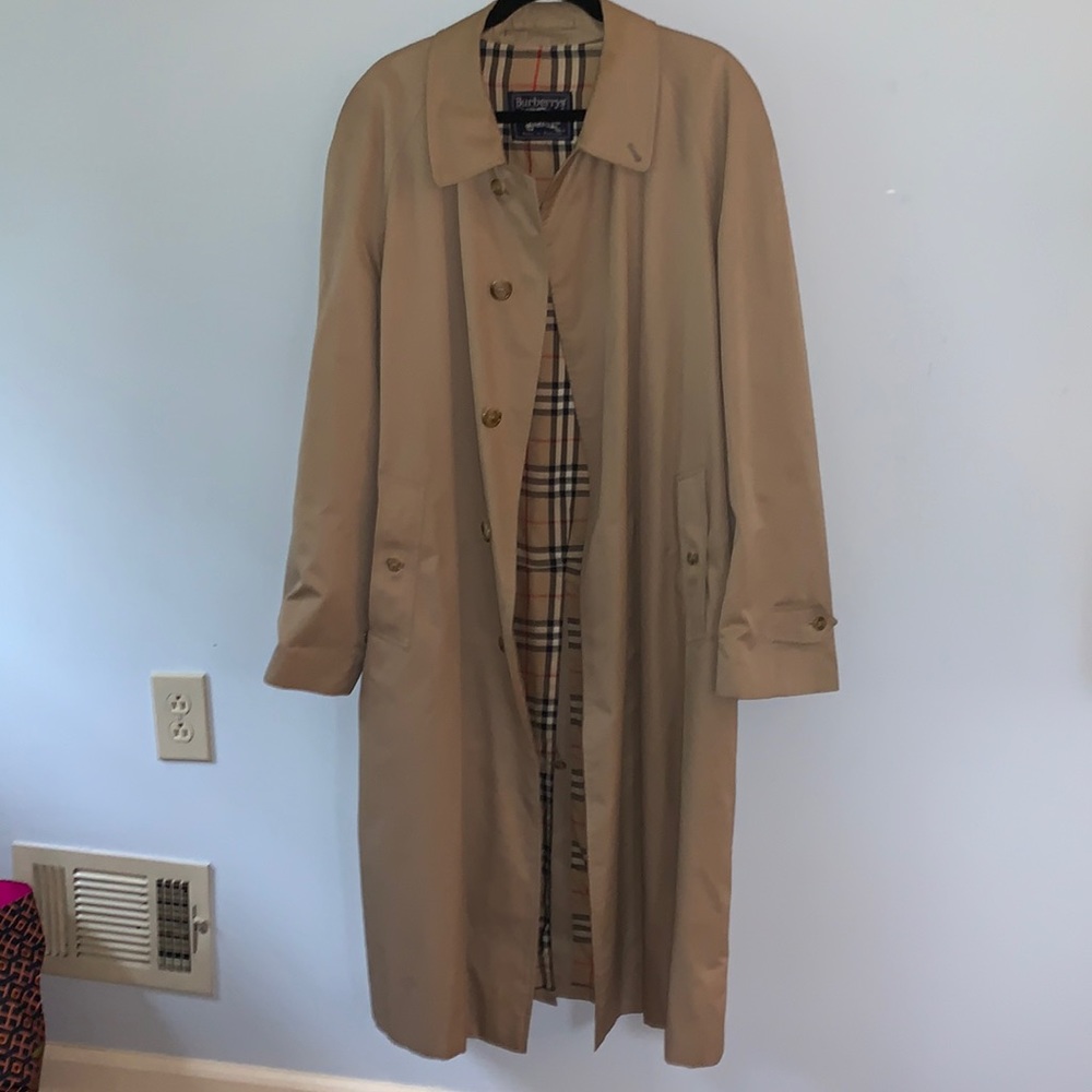 Burberry Mens Trench 56L XL